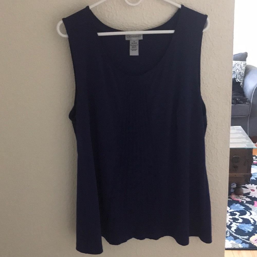 Purple/blue tank top